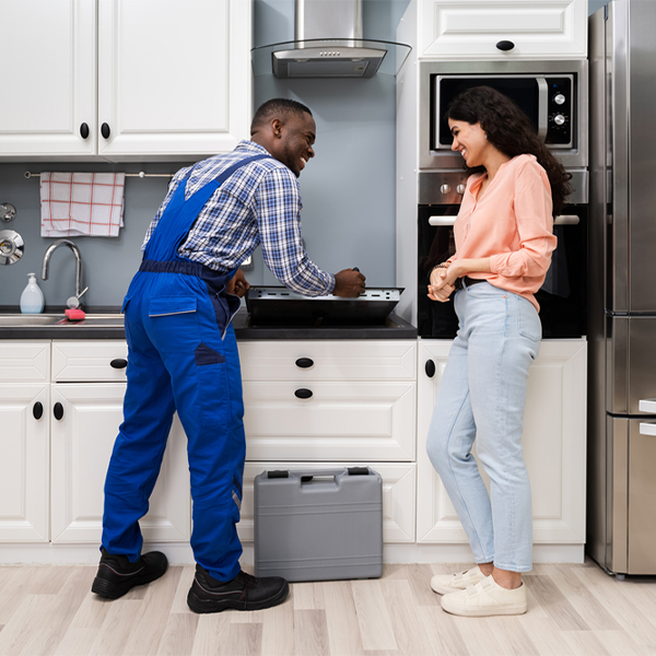 can you provide an estimate for cooktop repair before beginning any work in Honor